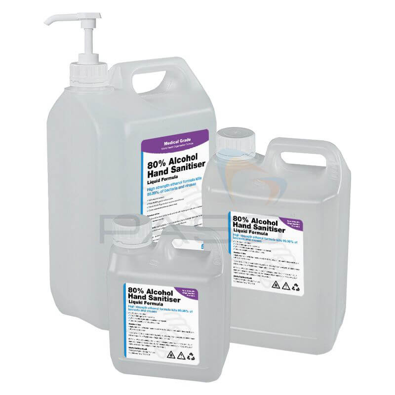 5000ml Table Top Pump Sanitiser Station