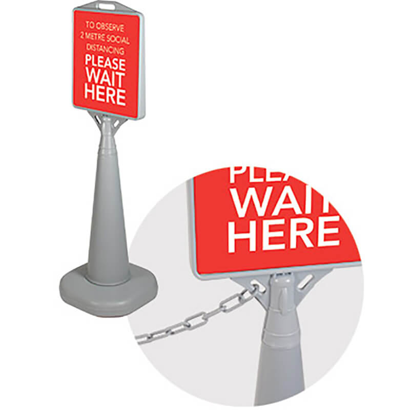 Outdoor Social Distancing Signage