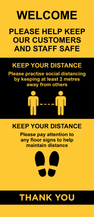 Distancing Banner 2