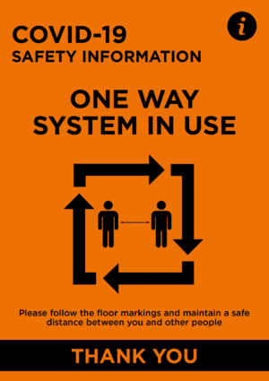 Safety A Board Sign 4