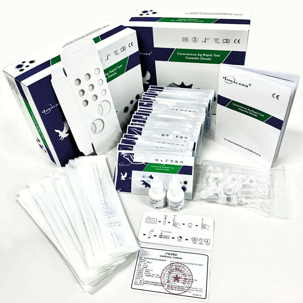 Covid-19 Healgen Rapid Antigen Tests
